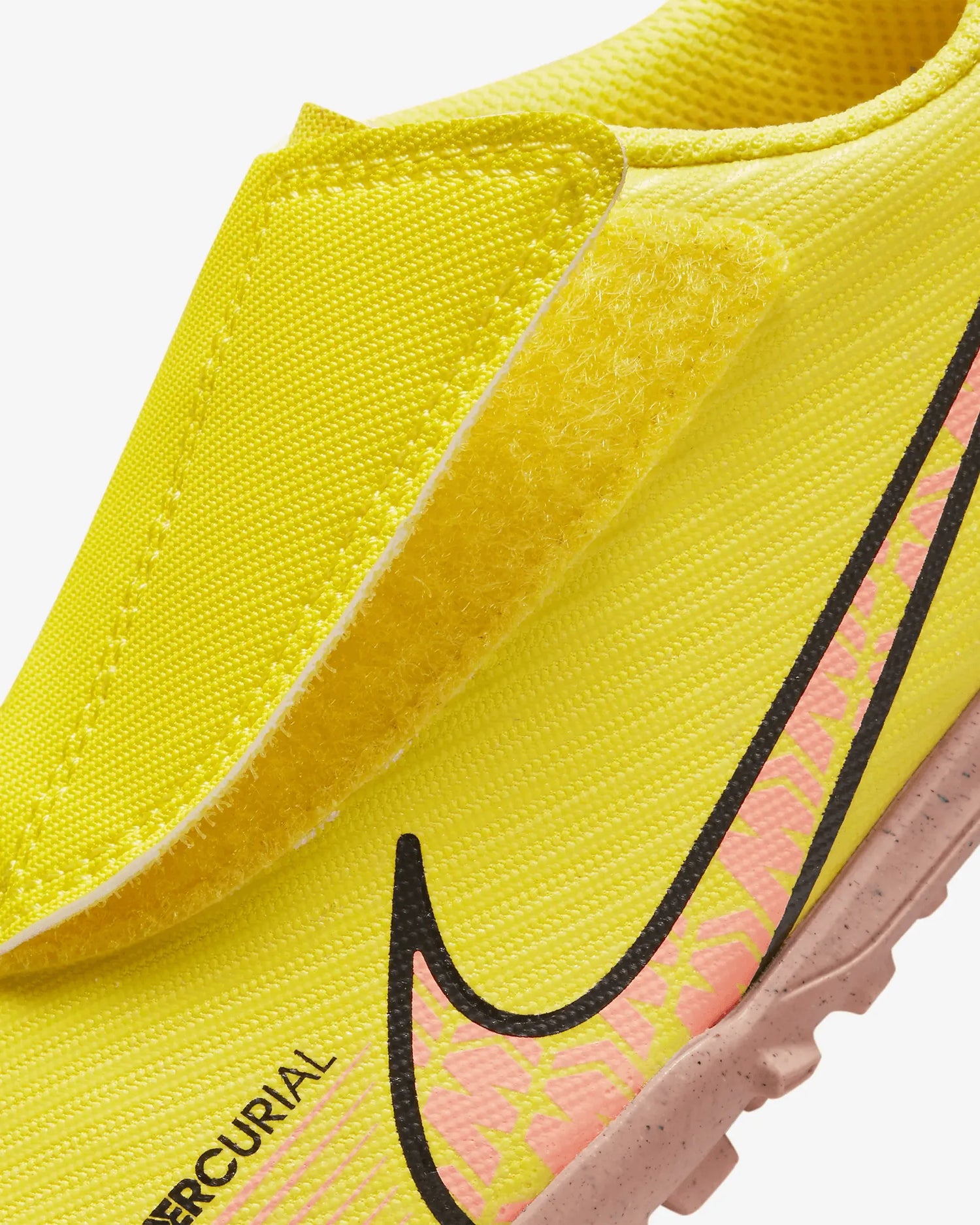 Nike Kids Vapor 15 Club Turf PS (V) - Yellow Strike-Sunset Glow (Detail 3)