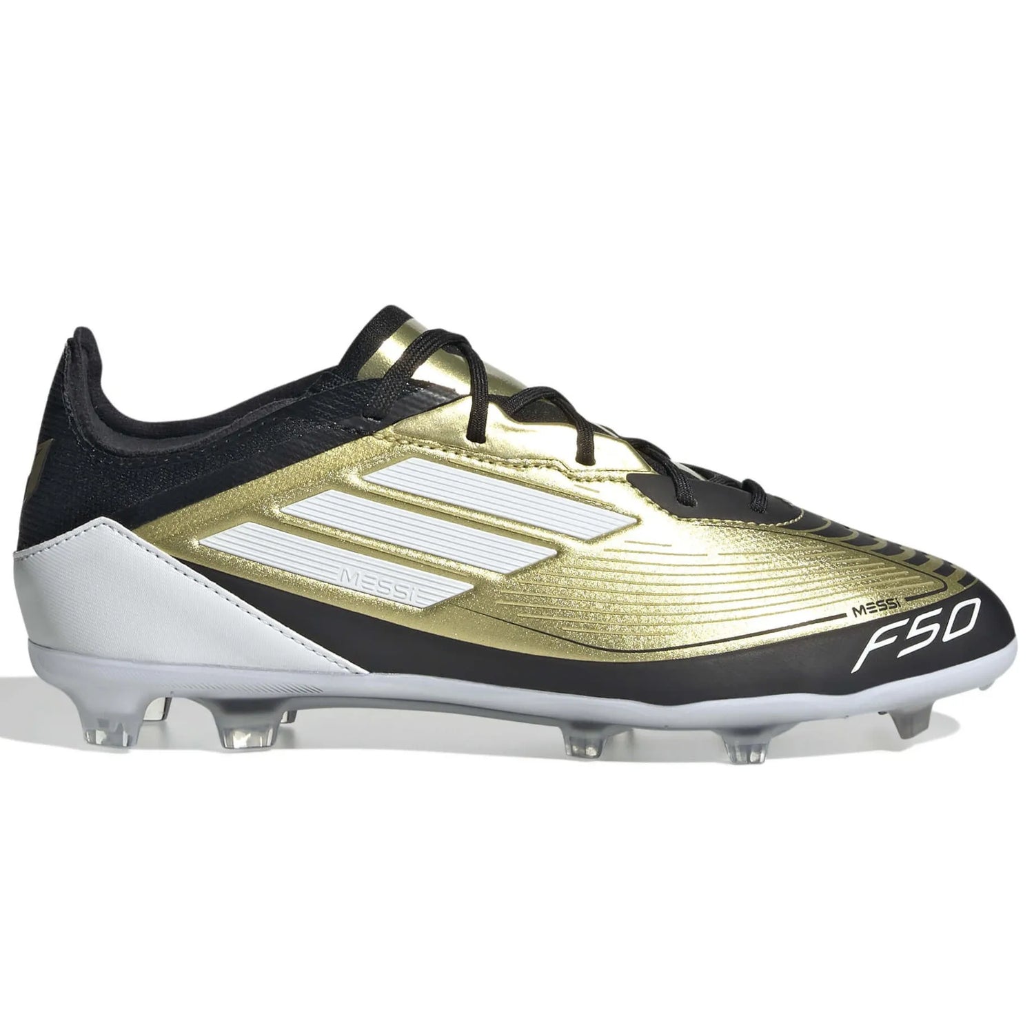 adidas Messi Youth F50  Pro FG - Truinfo Dorado (FA24) (Side 1)