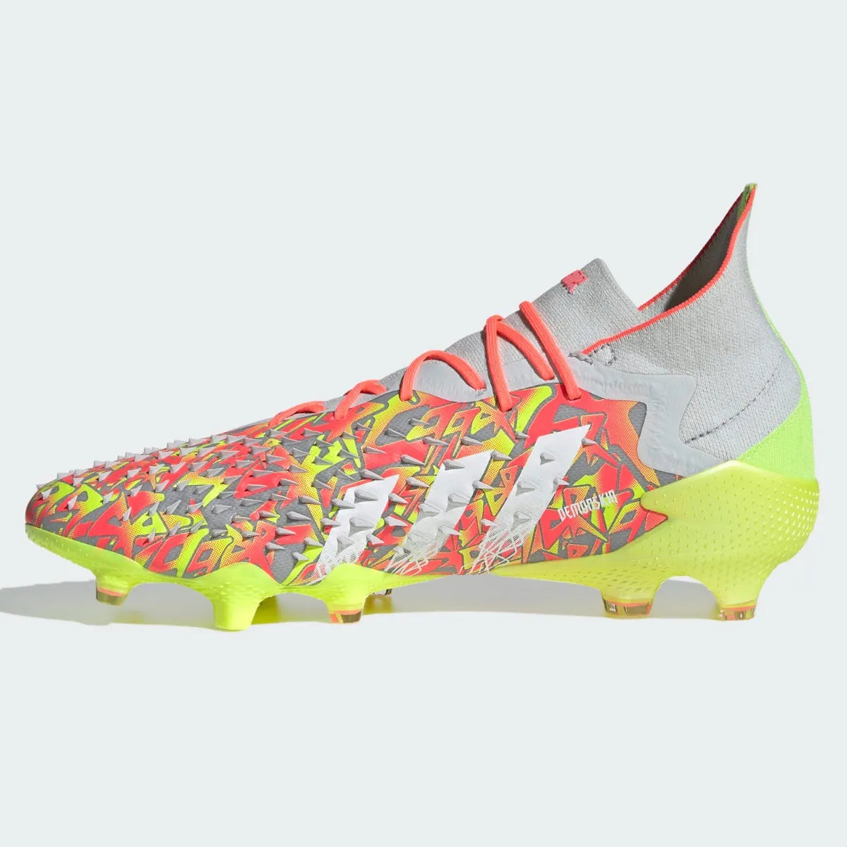 Adidas Predator Freak .1 FG - Clear Grey-White-Solar Yellow (Side 2)