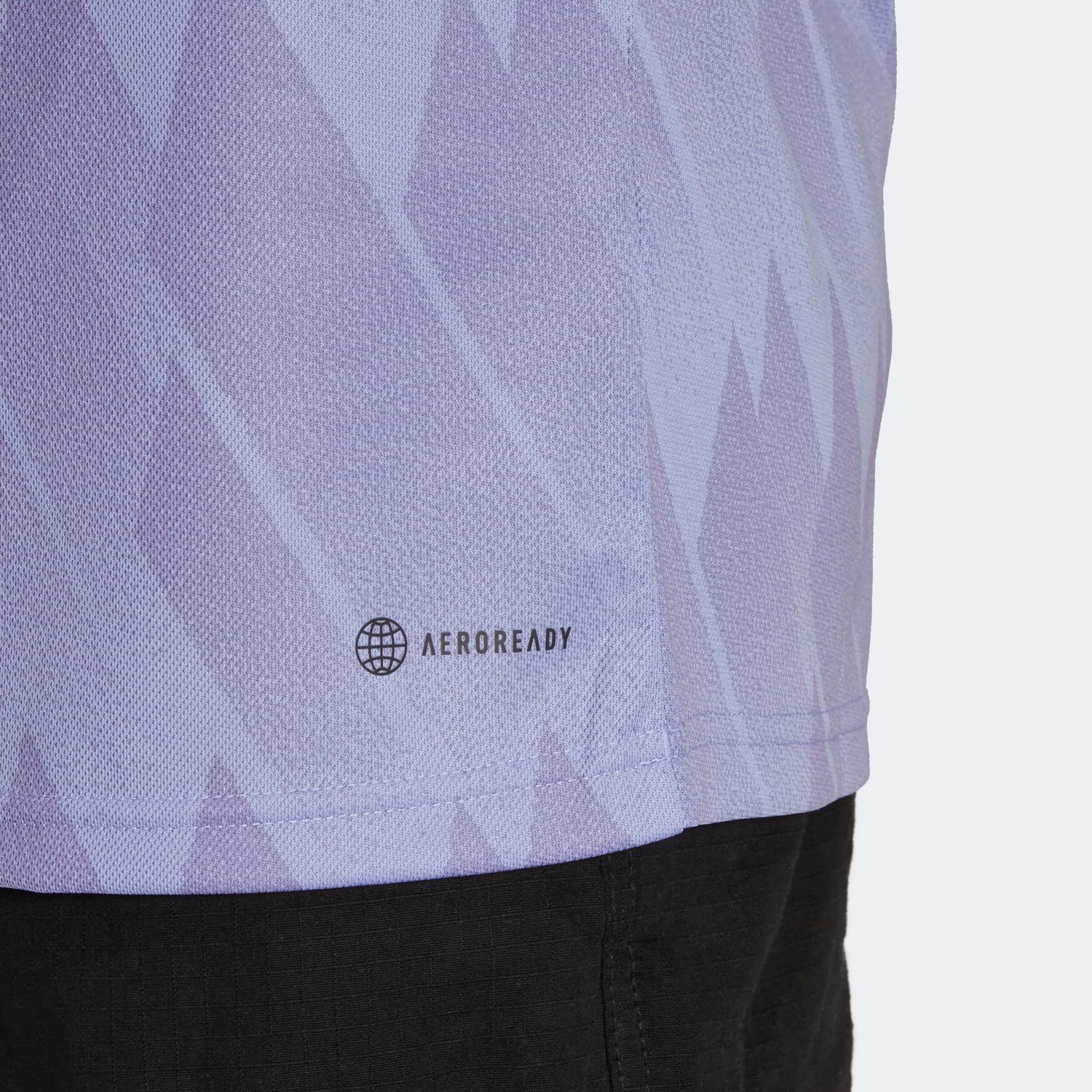 adidas 2022-23 Real Madrid Away Jersey - Light Purple (Detail 2)