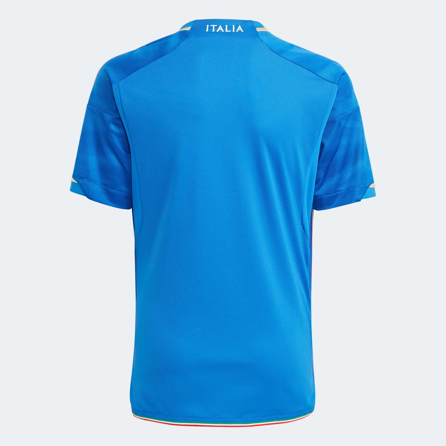 adidas 2023 Italy Youth Home Jersey - Blue (Back)