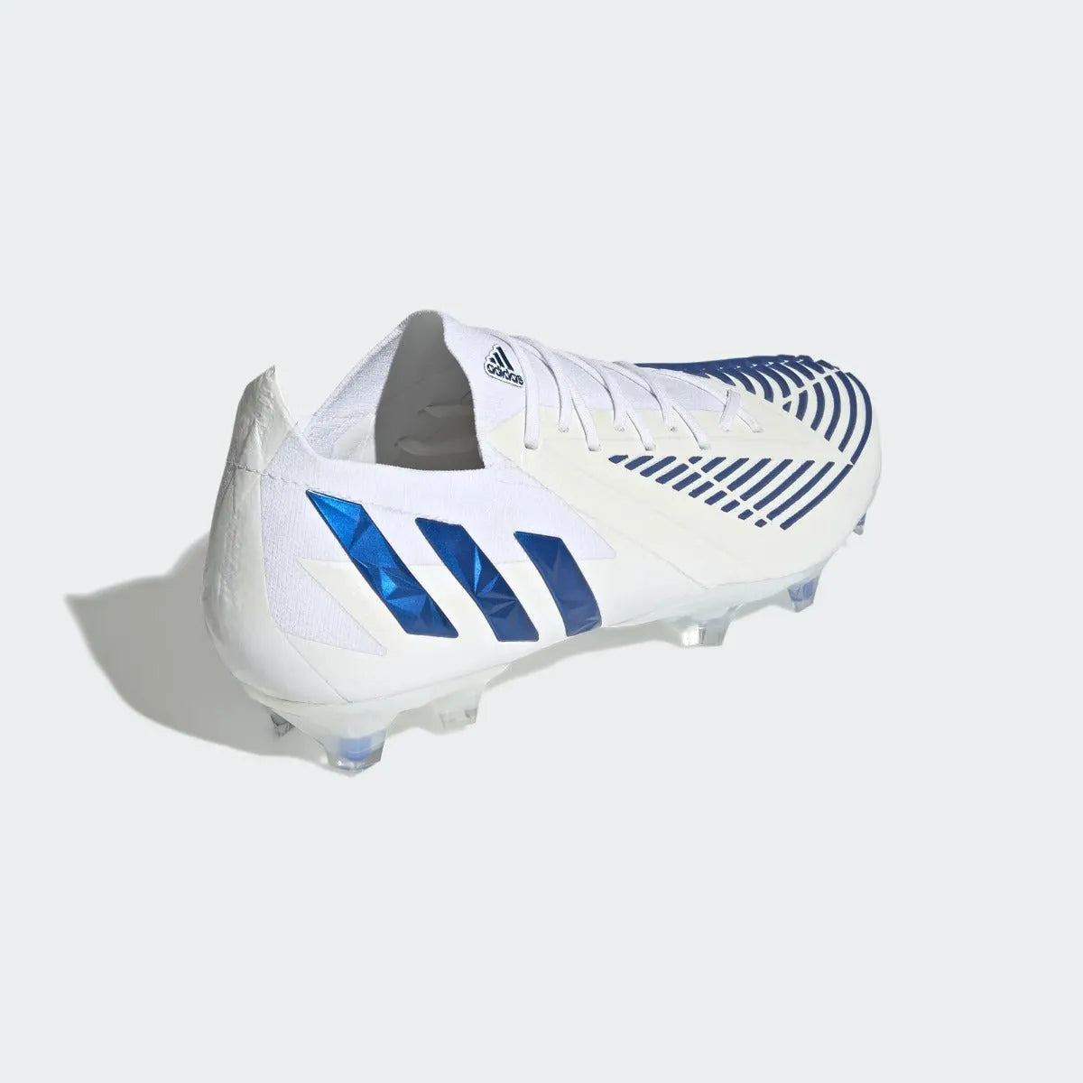 adidas Predator Edge .1 Low FG - White-Blue (Diagonal 2)