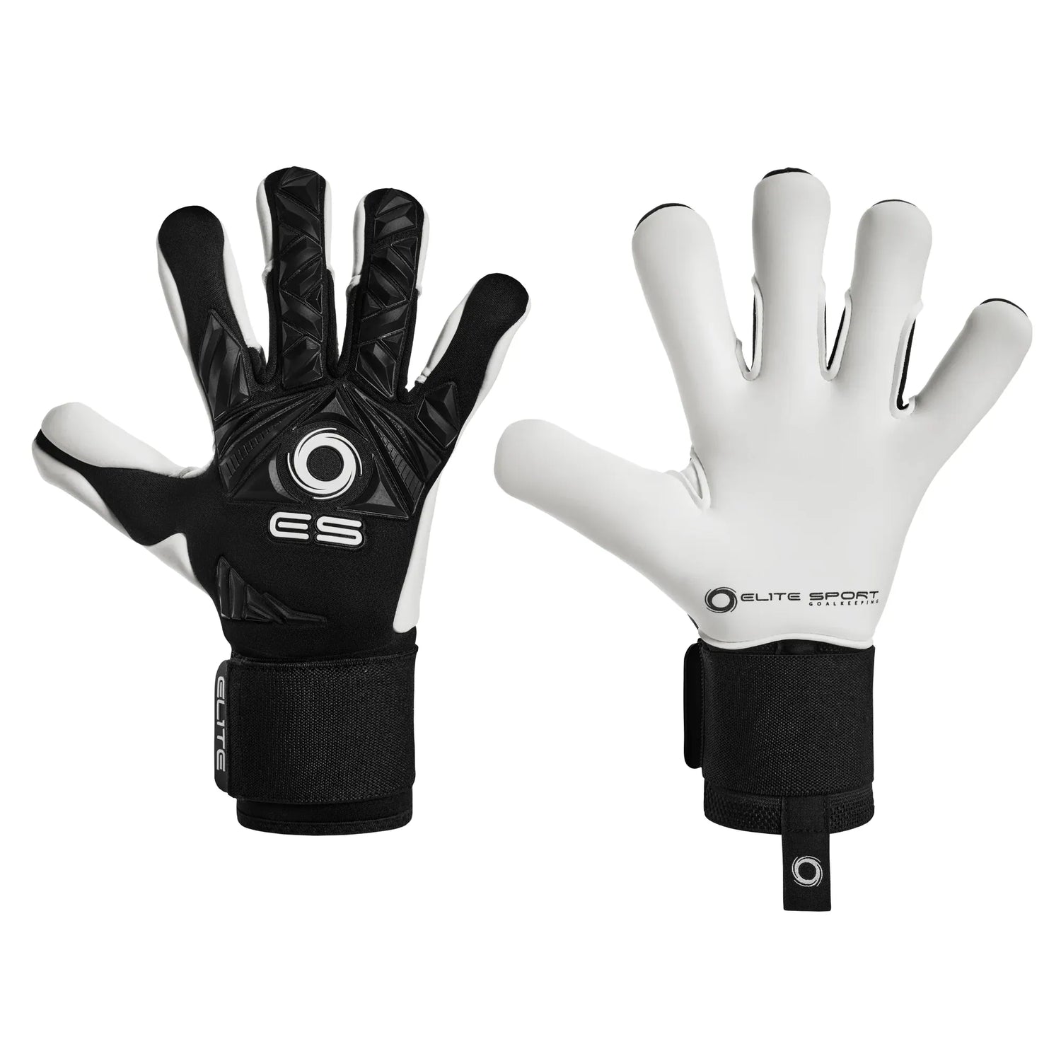 Elite Sport 2023 Revolution II Combi Black Goalkeeper Gloves (Pair)