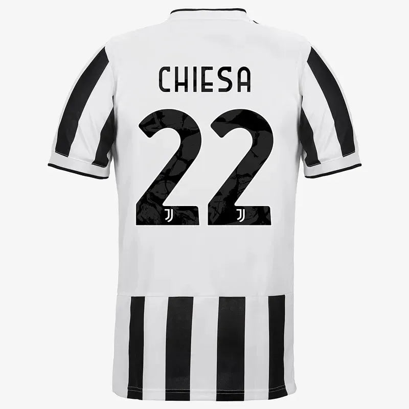 Adidas 2021-22 Juventus Home Jersey - White-Black