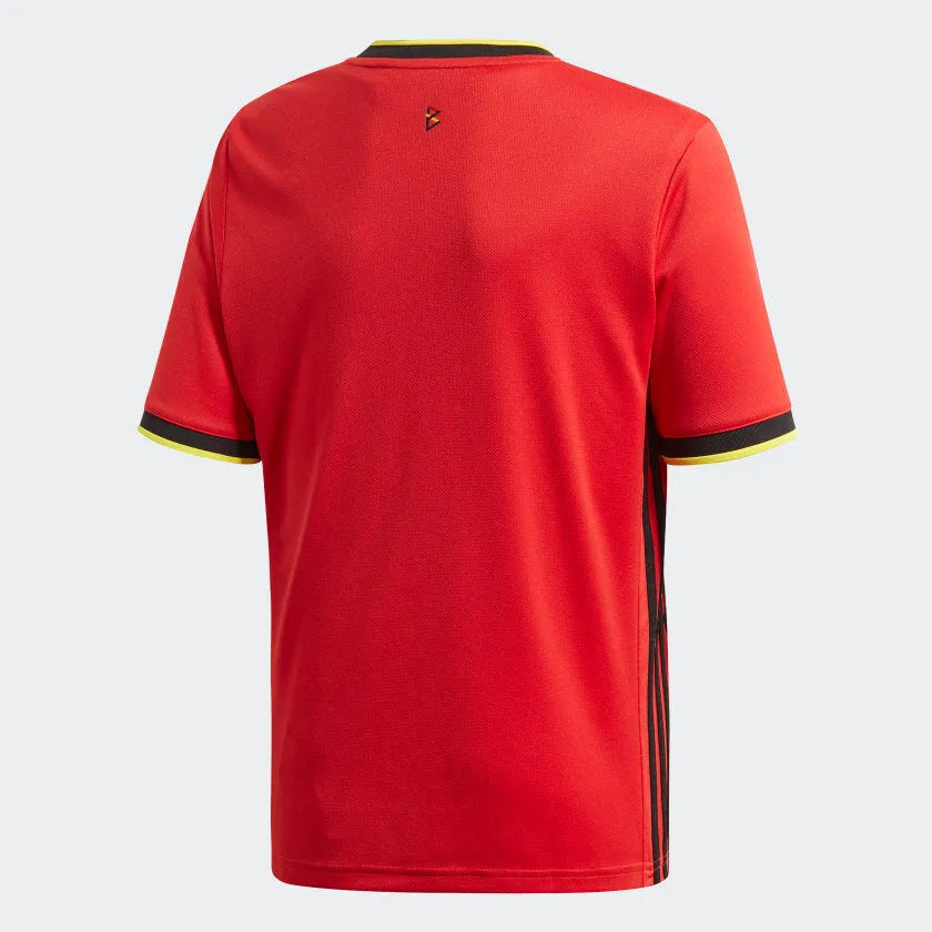 adidas 2020-21 Belgium Home YOUTH Jersey - Red-Black