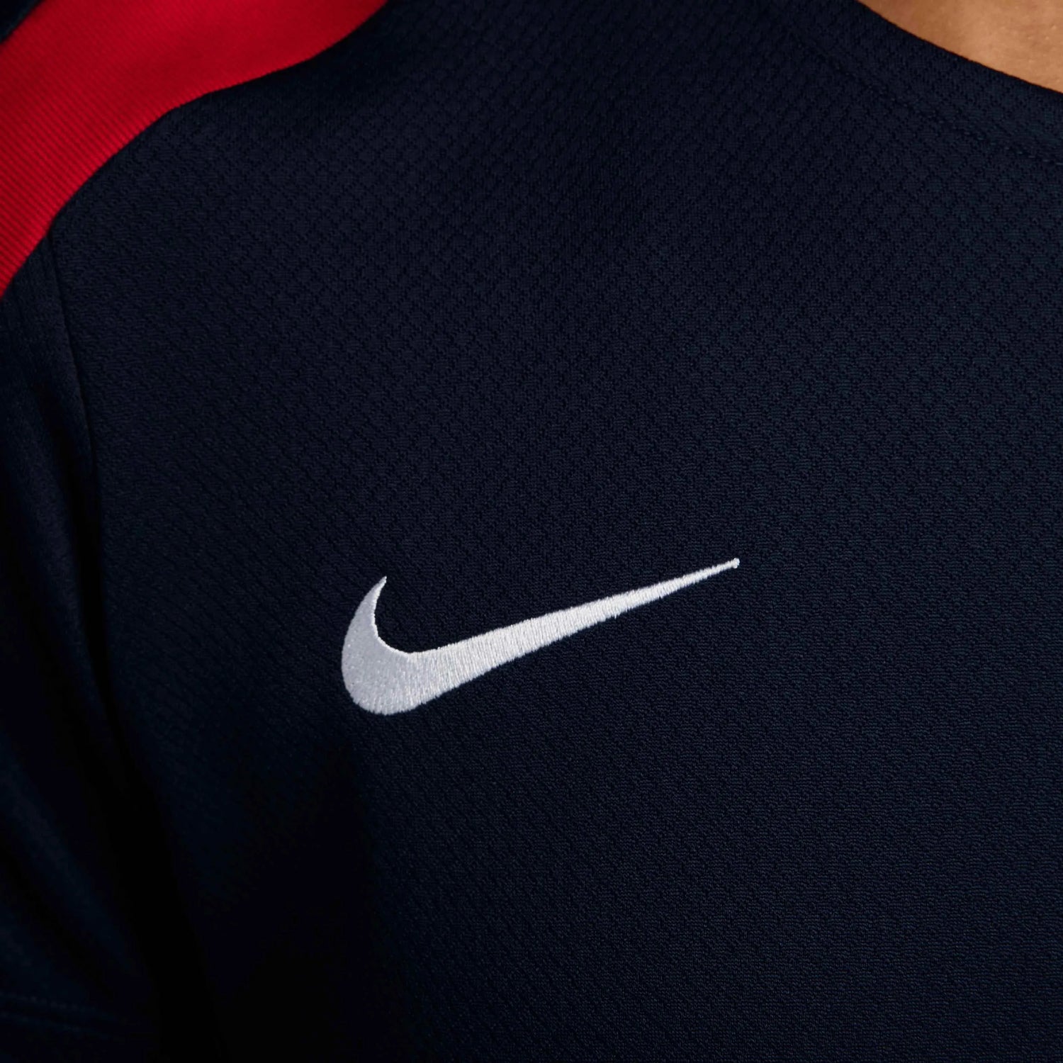 Nike 2024-25 USA Women Dri-Fit Short-Sleeve Knit Top (Detail 3)