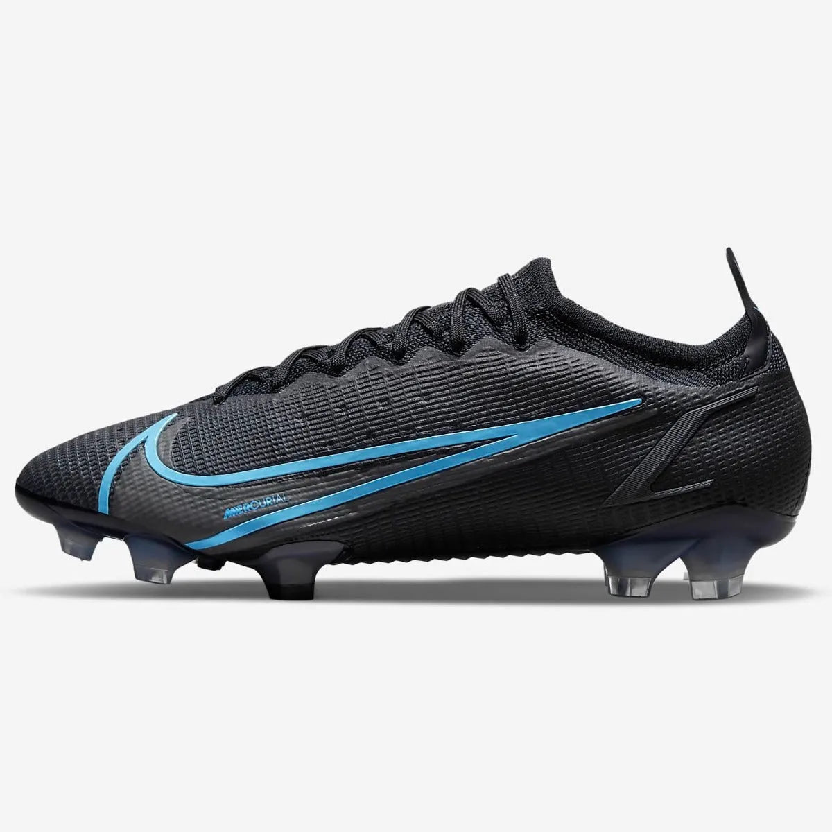 Nike Vapor 14 Elite FG - Black-Blue (Side 1)