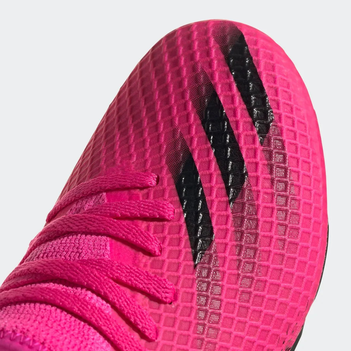 Adidas JR X ghosted .3 FG - Pink-Black-Orange (Detail 1)