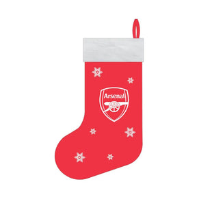 Arsenal Snowflake Stocking (Front)