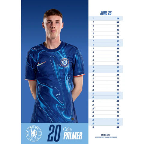 Chelsea 2025 Official Calendar (Page 2)