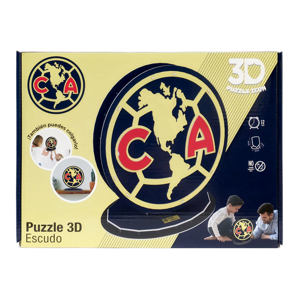 Club America Crest 3D Puzzle (Box - Front)