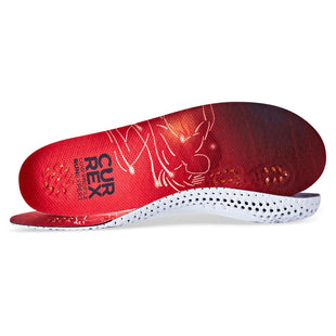 Currex Low Profile Dynamic Insole - Red