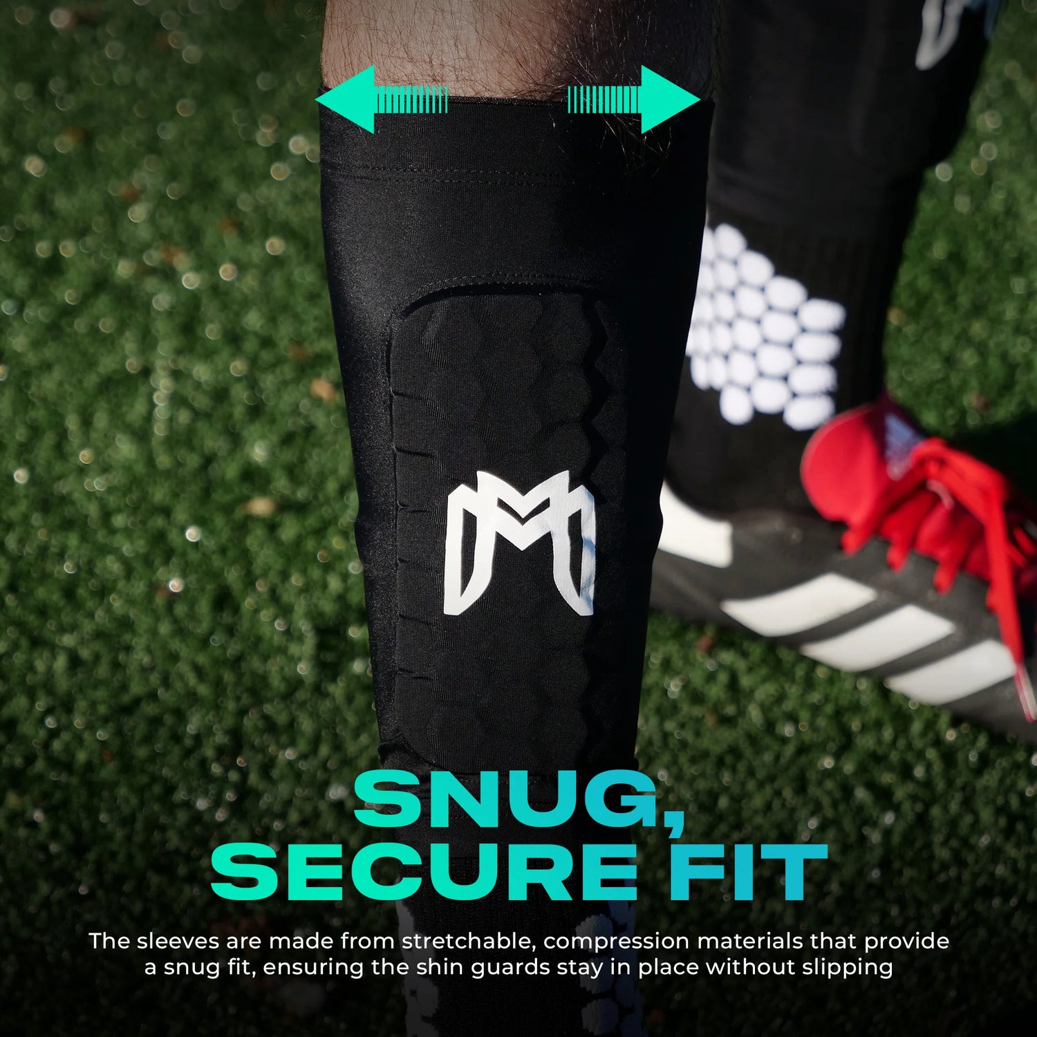 MEDICAPTAIN Mini Shin Pad Sleeves With Built In Shin Guards (Features 3)