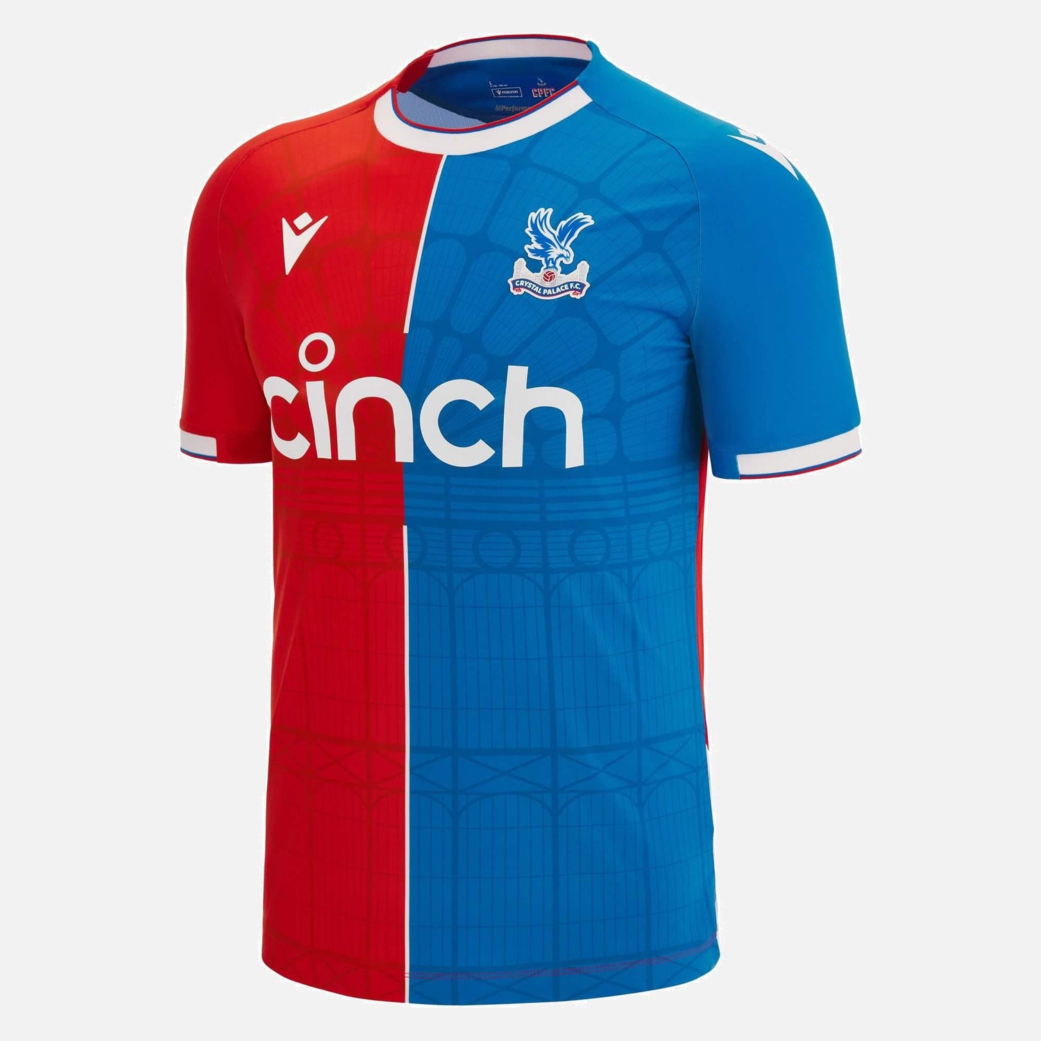 Crystal Palace Debut 23/24 Home Shirt From Macron - SoccerBible