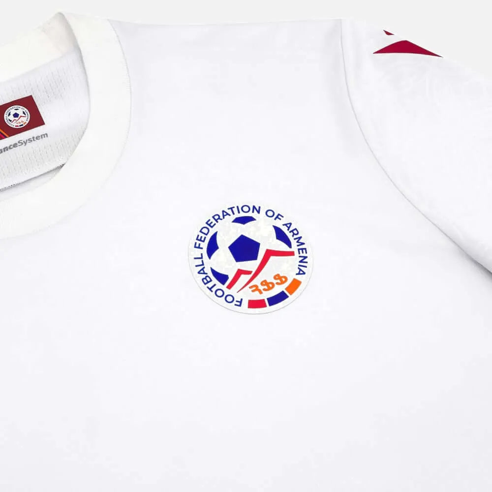 Macron 2024-25 Armenia Men's Authentic Away Jersey (Detail 1)