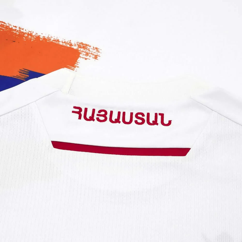 Macron 2024-25 Armenia Men's Authentic Away Jersey (Detail 3)