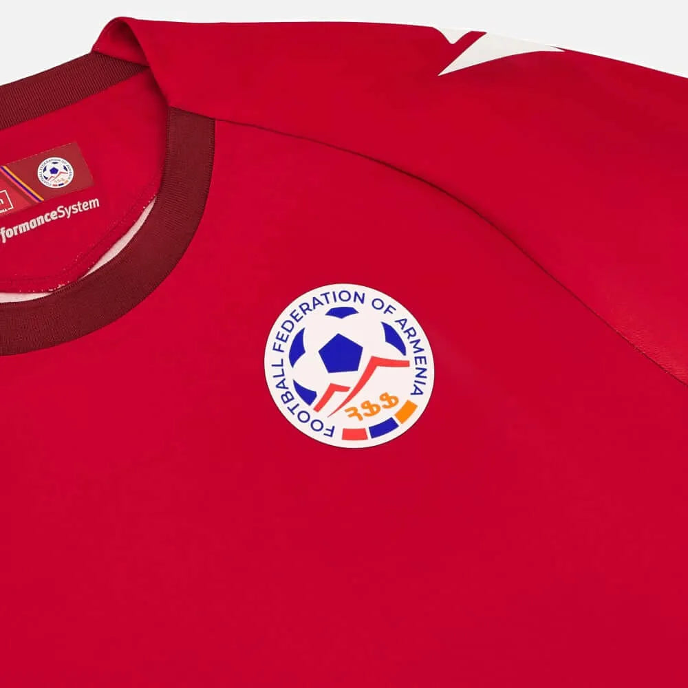 Macron 2024-25 Armenia Men's Authentic Home Jersey (Detail 1)