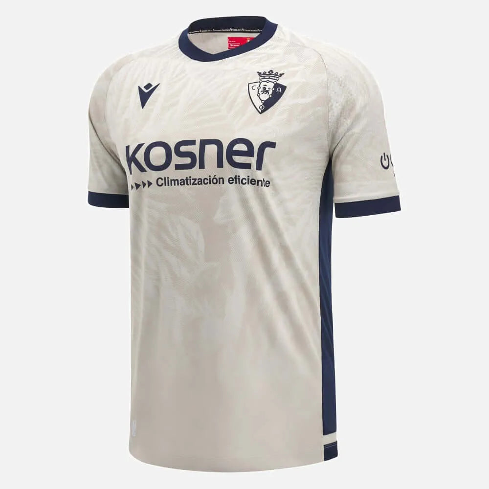 Macron 2024-25 Osasuna Men's Authentic Away Jersey (Front)