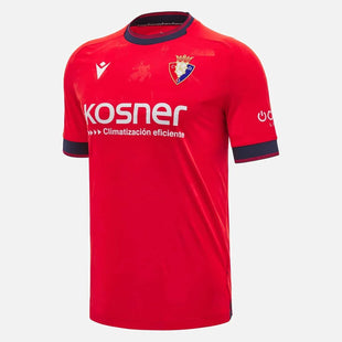 Macron 2024-25 Osasuna Men's Authentic Home Jersey (Front)