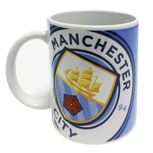 Manchester City Halftone 11 OZ Mug (Front)