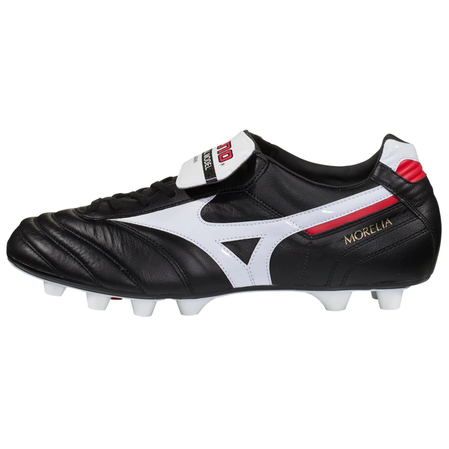 Mizuno Morelia II Japan FG Black/White (Side 1)