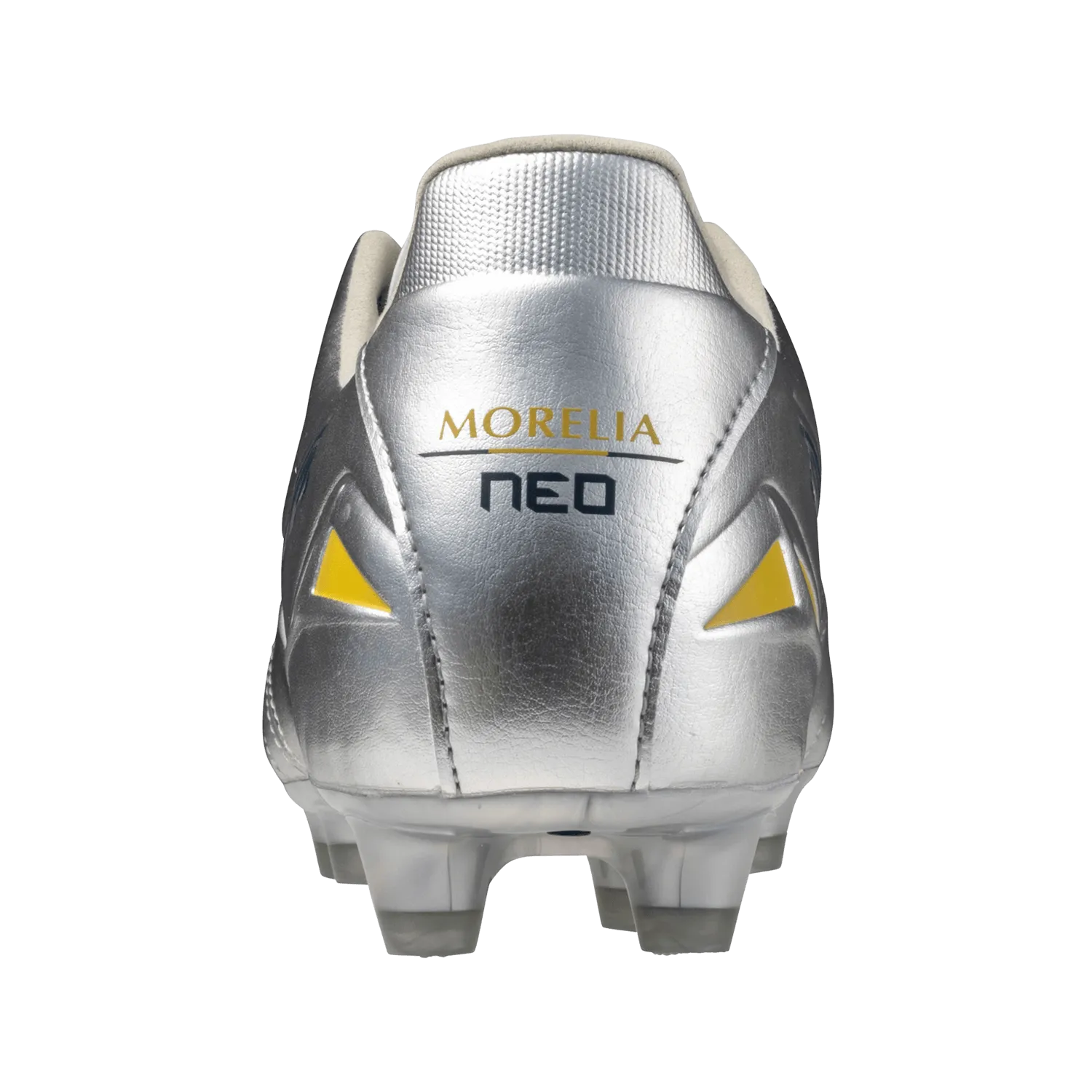 Mizuno Morelia Neo IV Pro Firm Ground Soccer Cleats (Back)