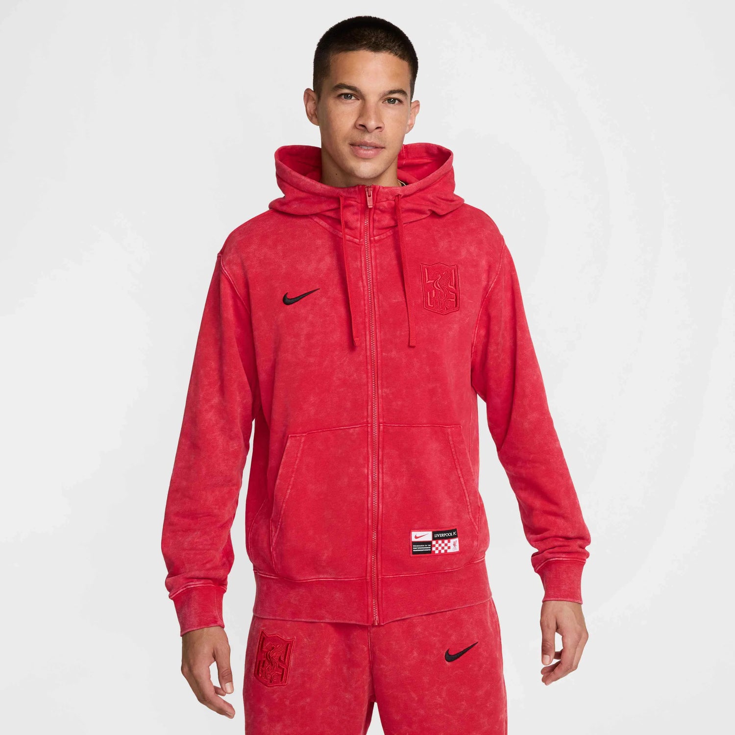 NIke 2024-25 Liverpool Men's Club Third Full-Zip Hoodie (Model - Front)