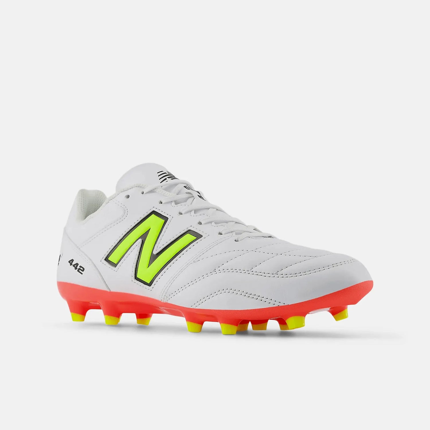 New Balance 442 Team FG V2 2E Wide - Flash Point Pack (SP25) (Lateral - Front)