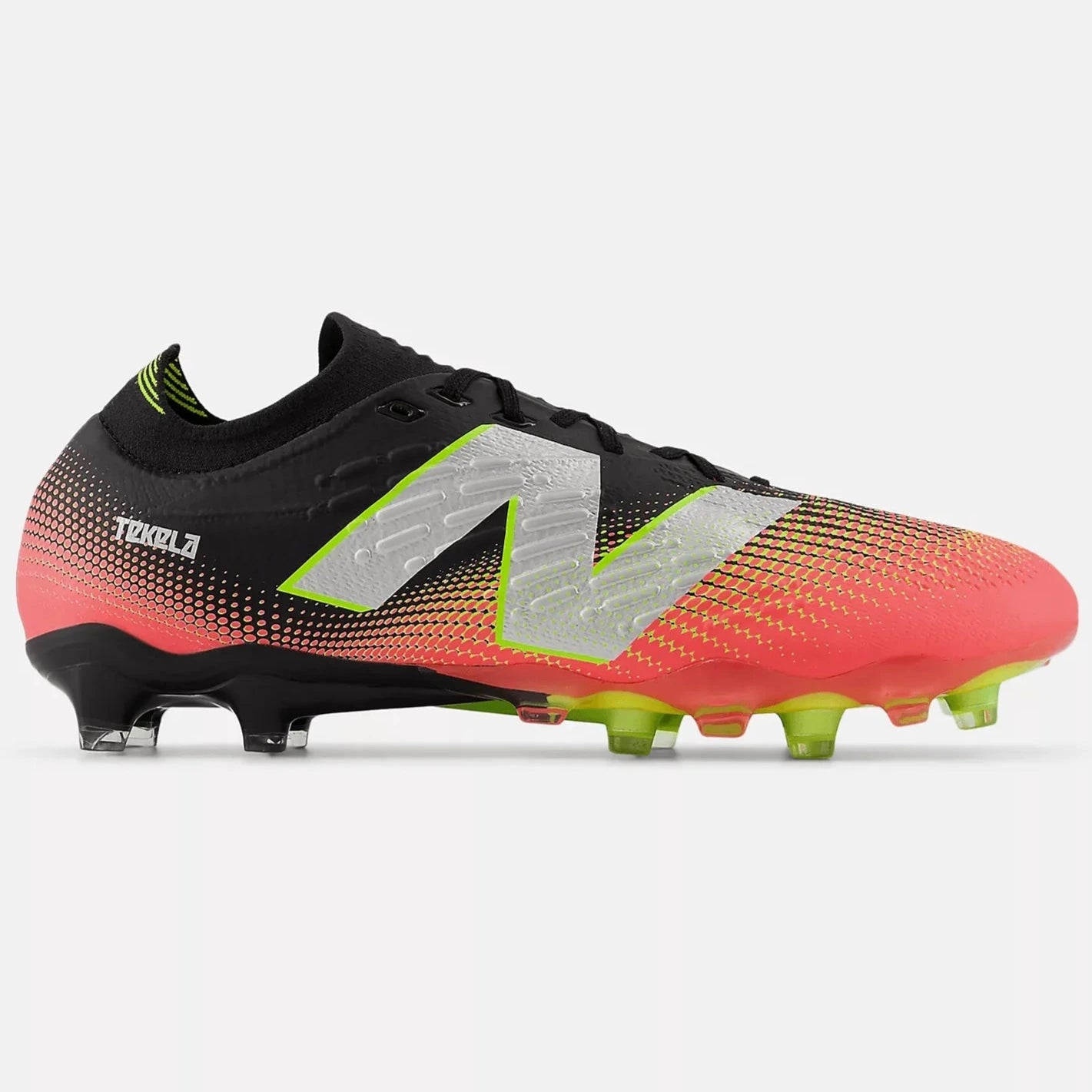 New Balance Tekela Pro Low Laced FG V4+ 2E Wide - Flash Point Pack (SP25) (Side 1)