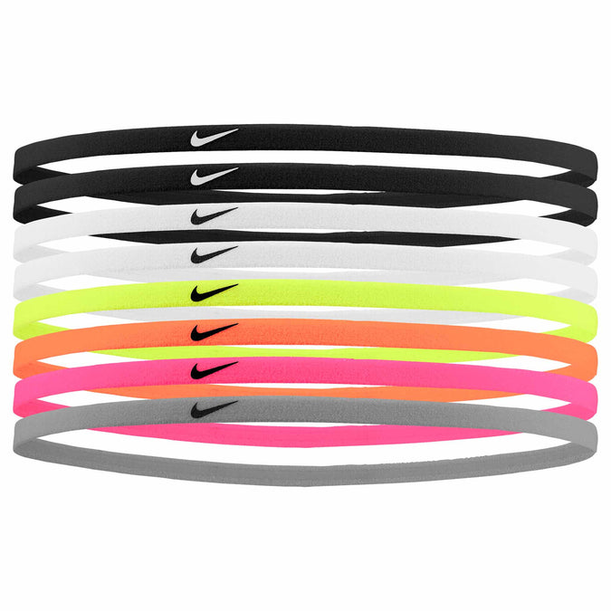 Nike Skinny Headbands 8 Pack - Multicolor