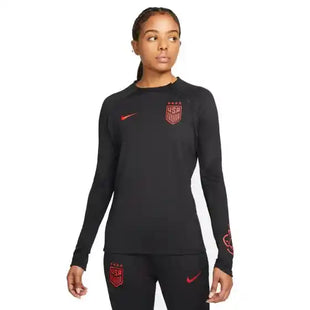 Nike 2023-24 USA Women's Strike Knit Drill Top