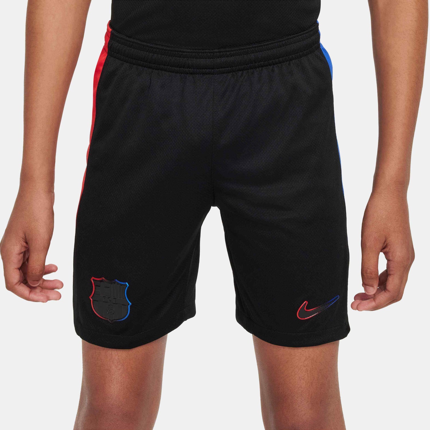 Nike 2024-25 Barcelona Youth Stadium Away Shorts (Front)