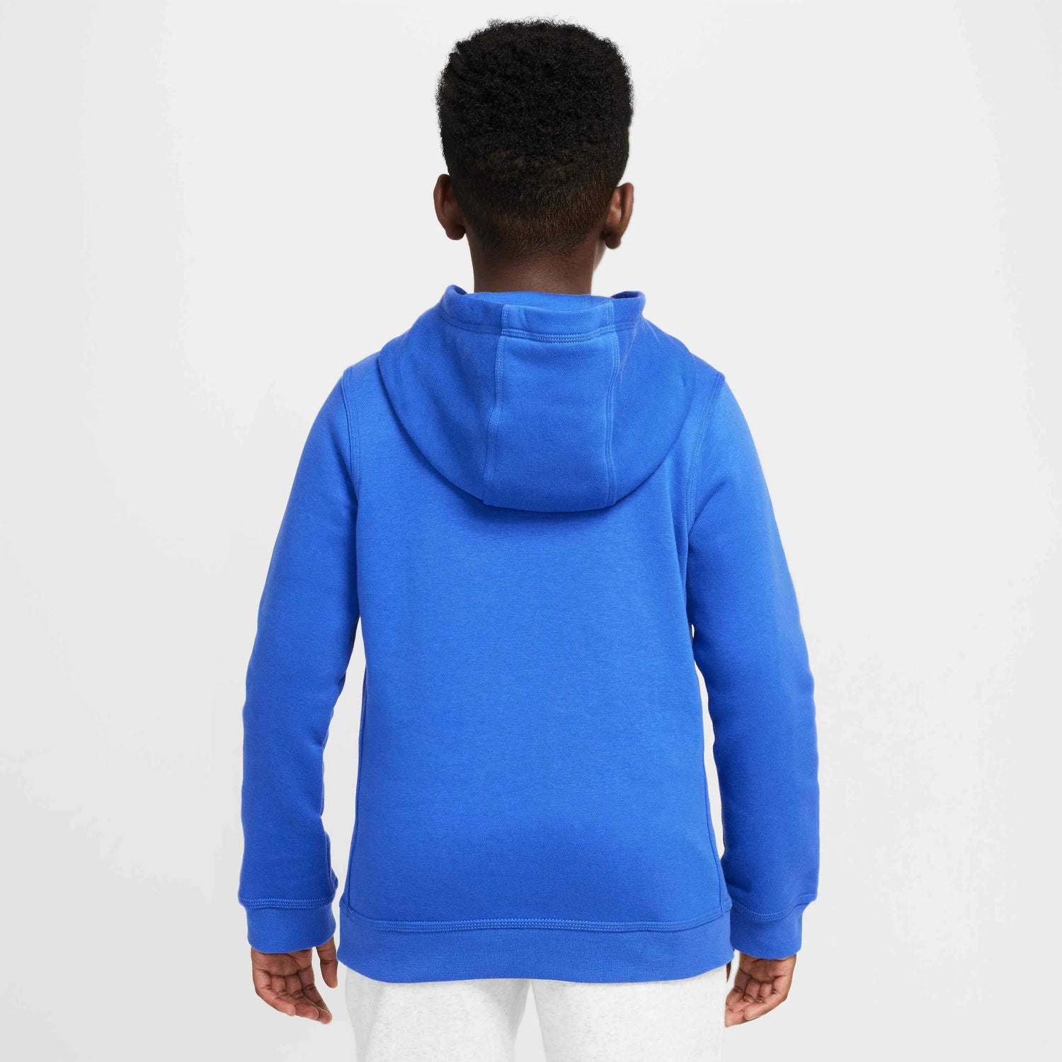 Nike 2024-25 Barcelona Youth Third Pullover Hoodie (Model - Back)