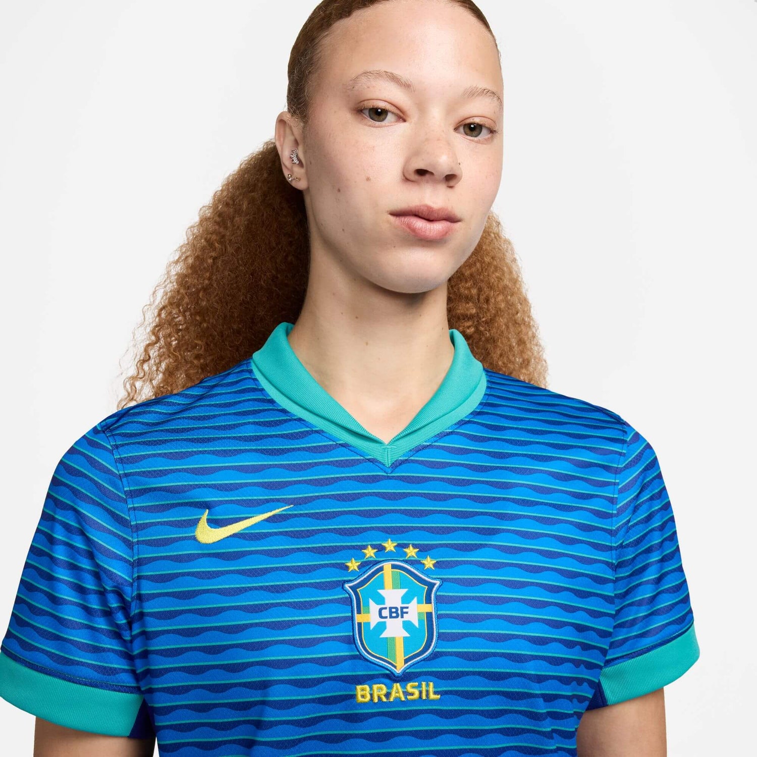 Nike 2024-25 Brazil Women's Stadium Away Jersey (Detail 1)