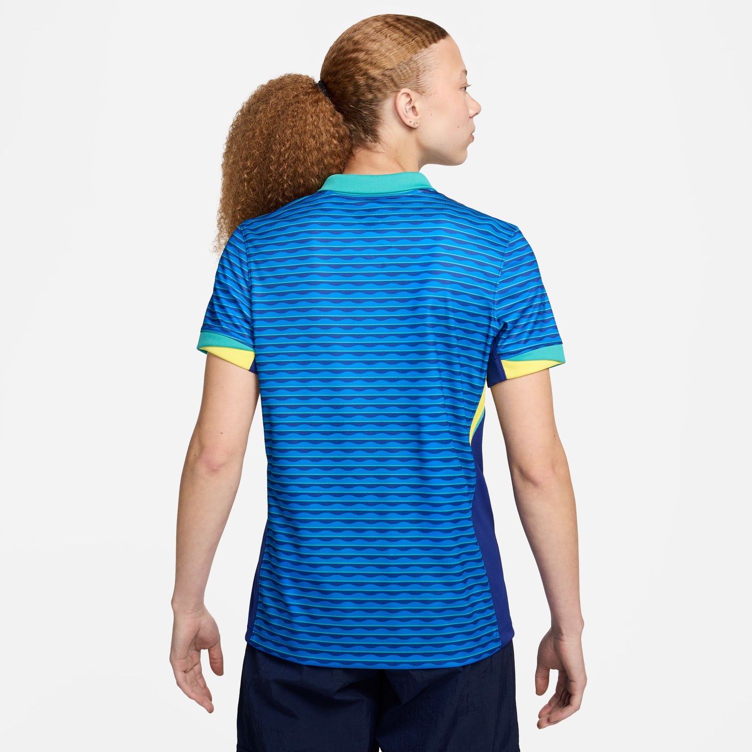 Nike 2024-25 Brazil Women's Stadium Away Jersey (Model - Back)