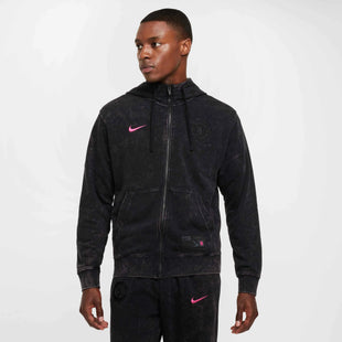 Nike 2024-25 Chelsea Men's Club FZ Hoodie (Model - Front)