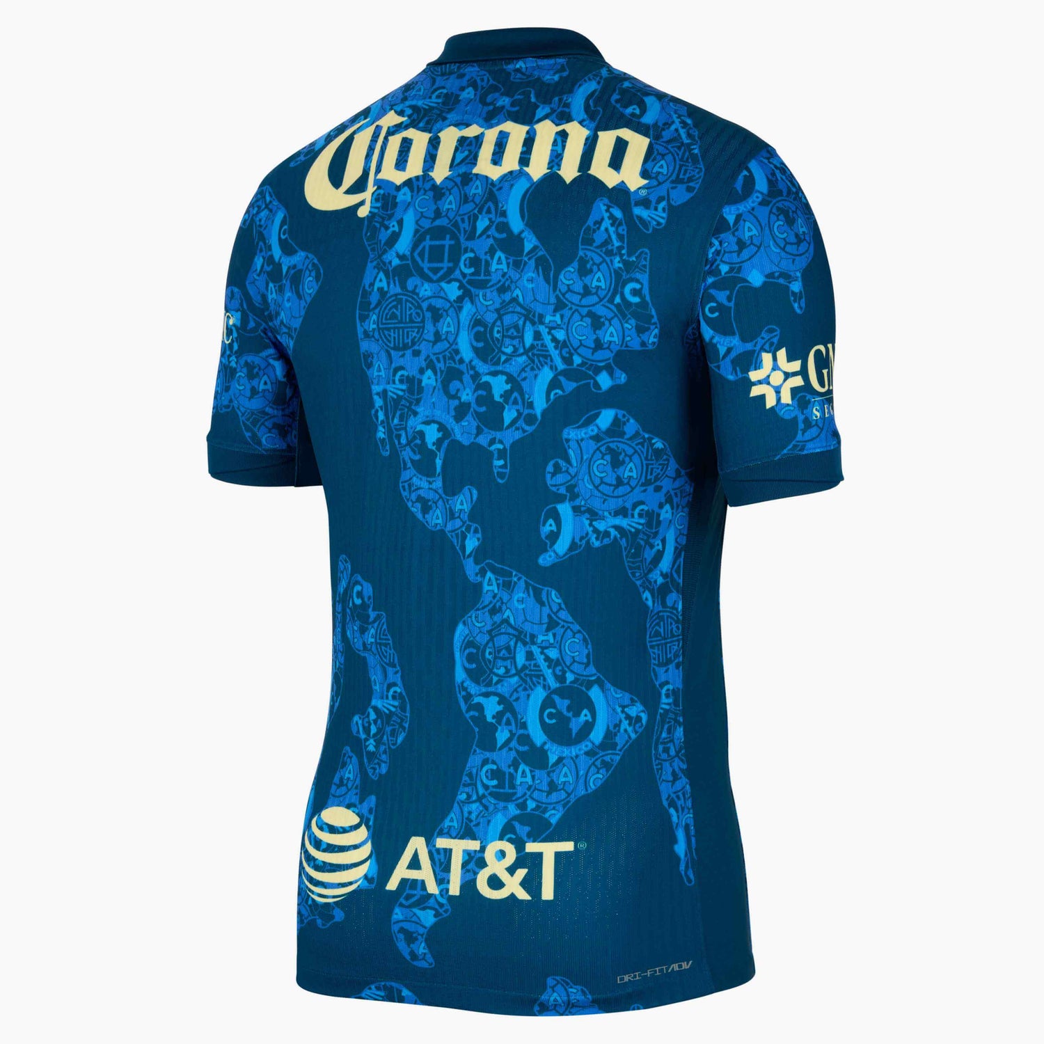 Nike 2024-25 Club America Men's Authentic Away Jersey (Back)