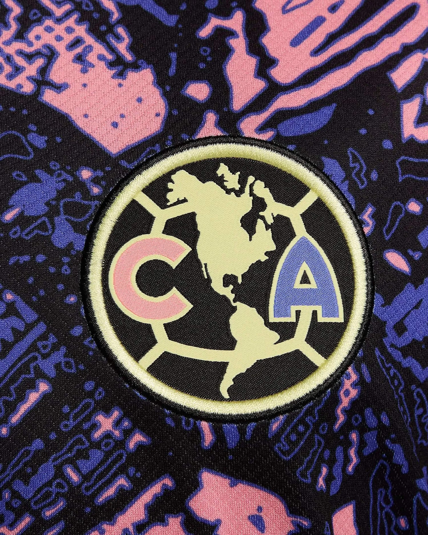 Nike 2024-25 Club America Men's Stadium Third Jersey (Detail 2)