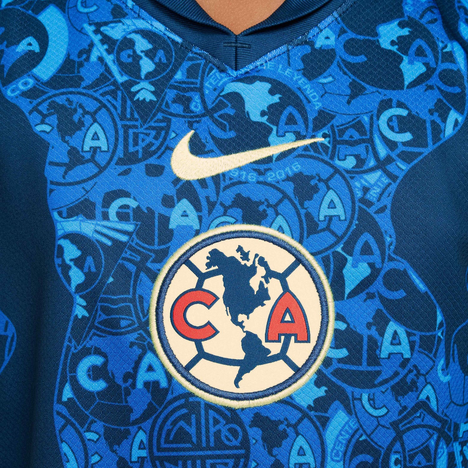 Nike 2024-25 Club America Youth Stadium Away Jersey (Detail 2)