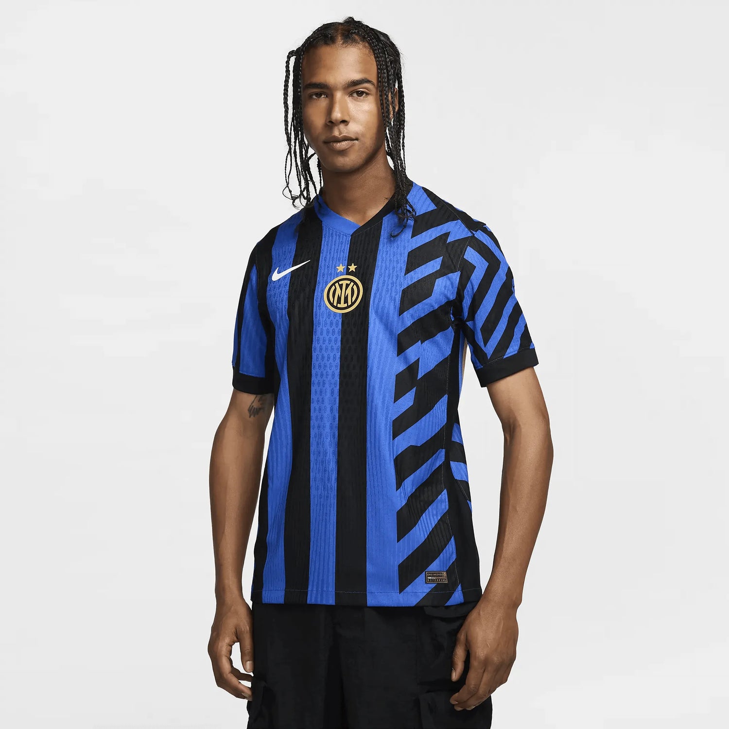 Nike 2024-25 Inter Milan Men's Authentic Home Jersey (Model - Front)