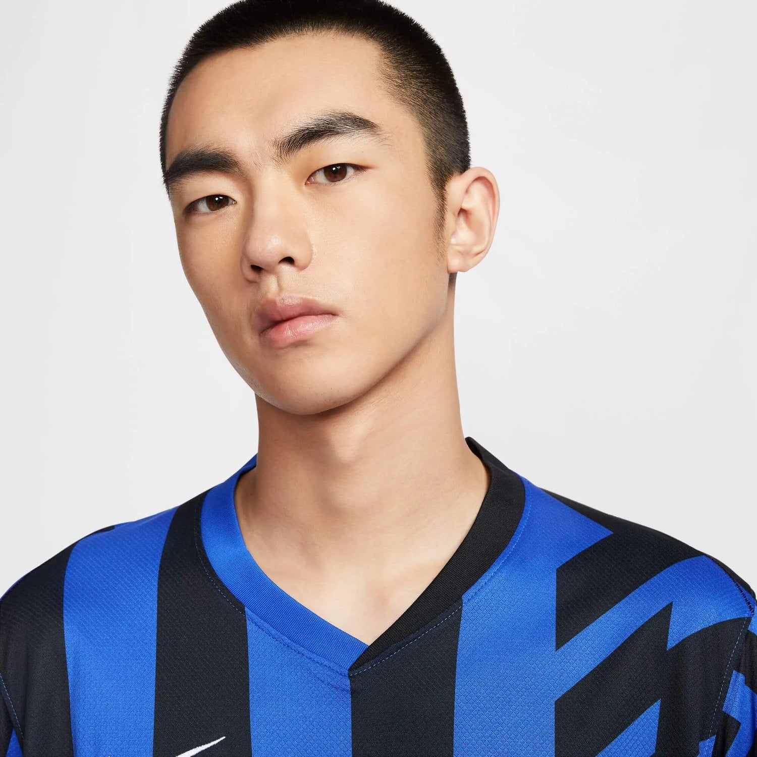 Nike 2024-25 Inter Milan Men's Stadium Home Jersey (Detail 1)