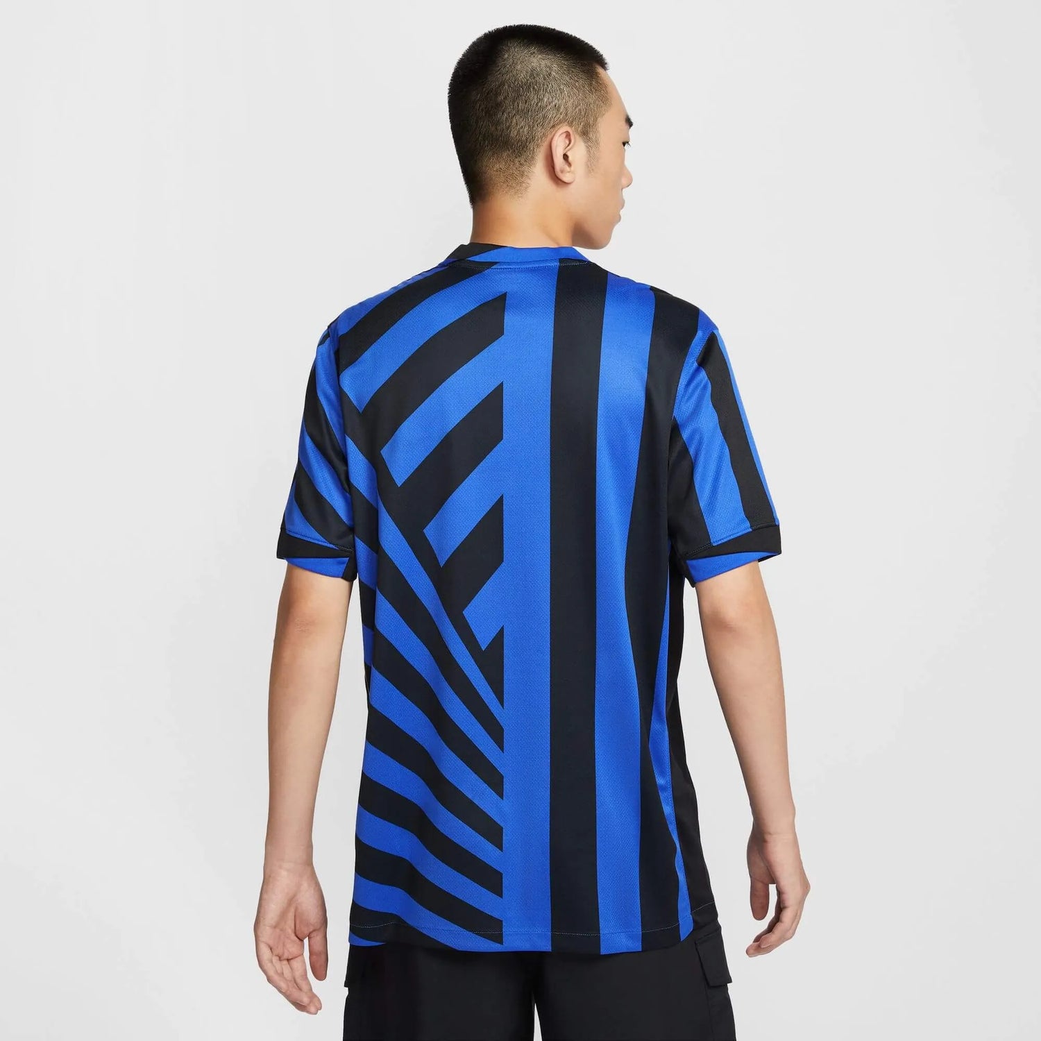 Nike 2024-25 Inter Milan Men's Stadium Home Jersey (Model - Back)