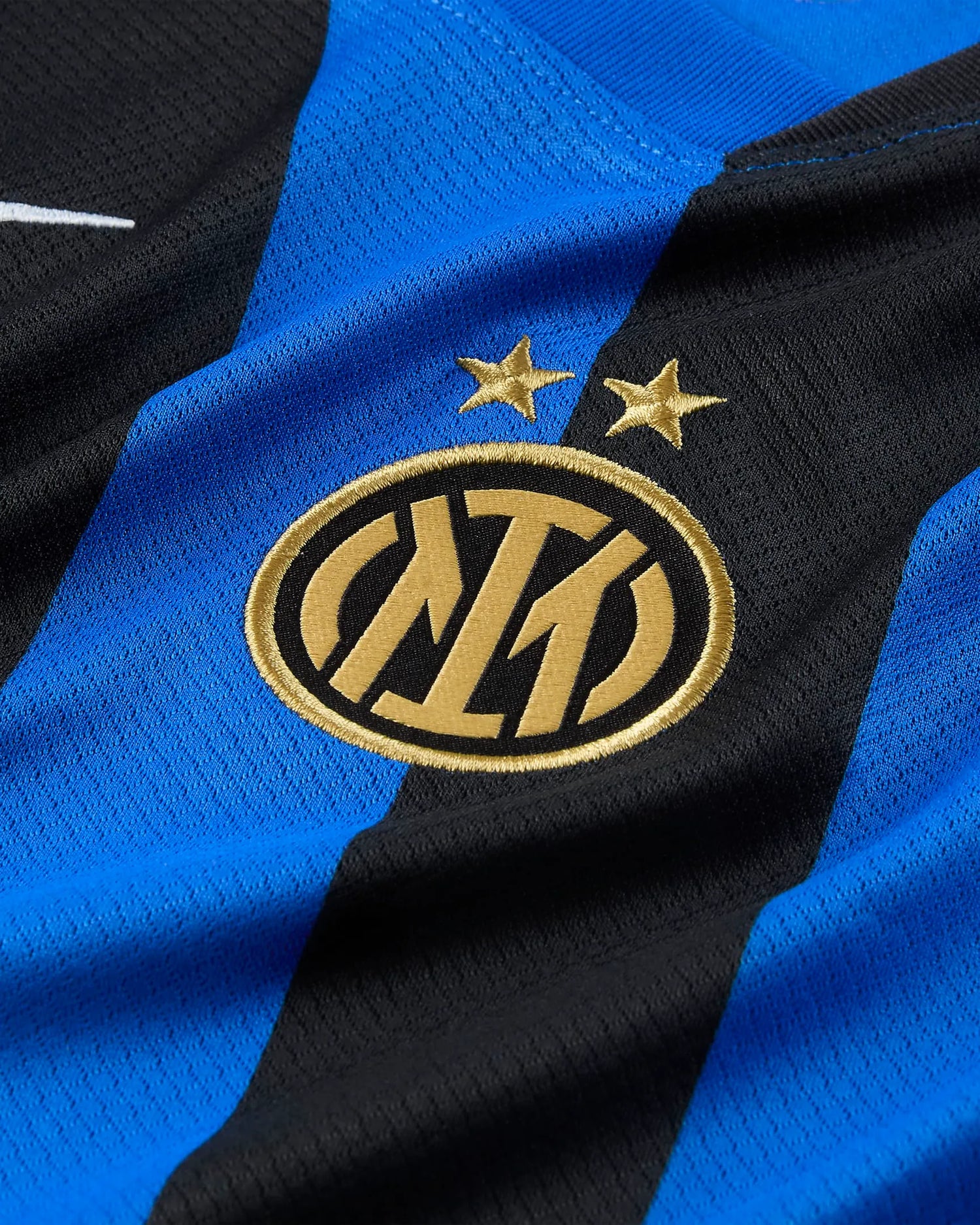 Nike 2024-25 Inter Milan Youth Stadium Home Jersey (Detail 1)