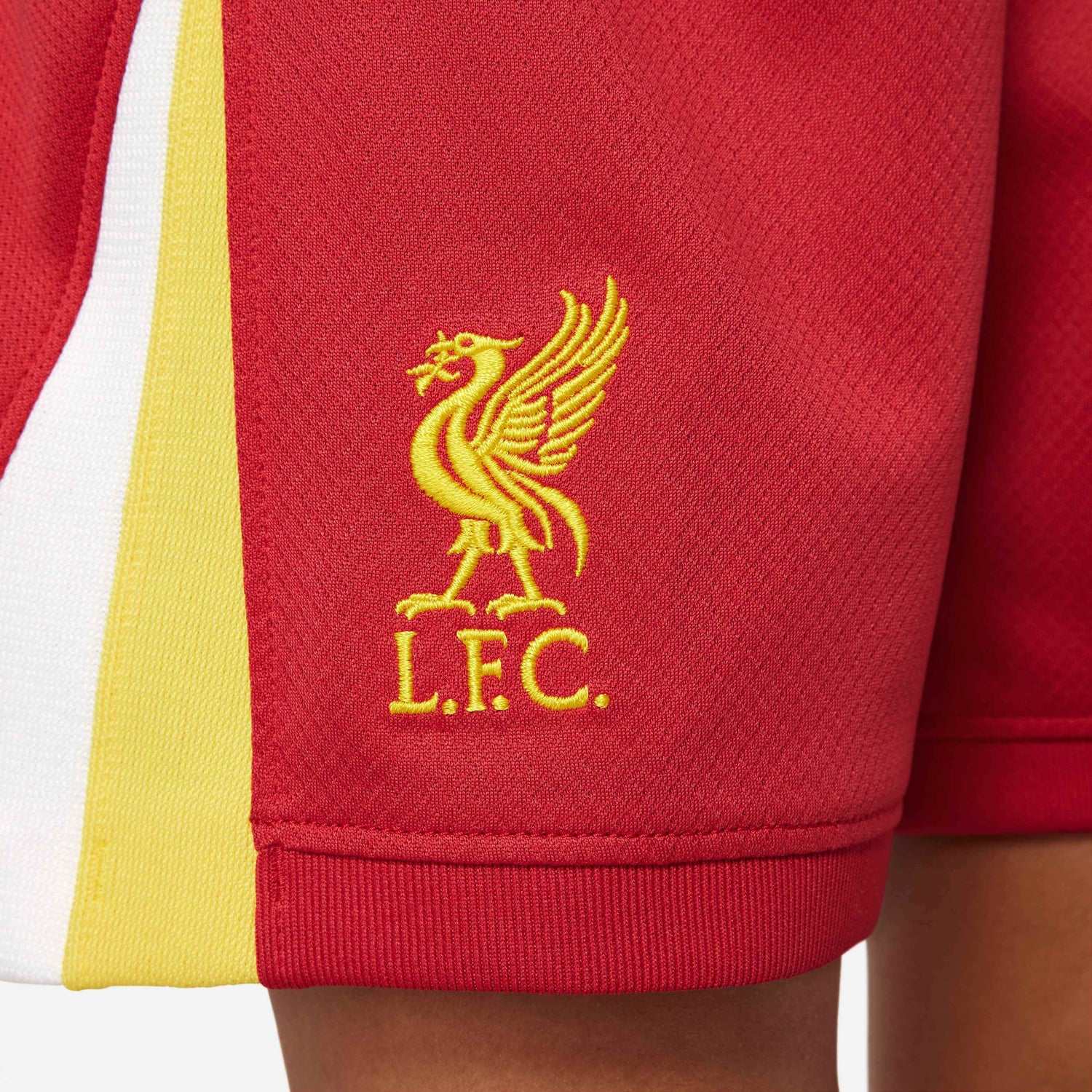 Nike 2024-25 Liverpool Little Kids' Stadium Home Kit (Detail 6)