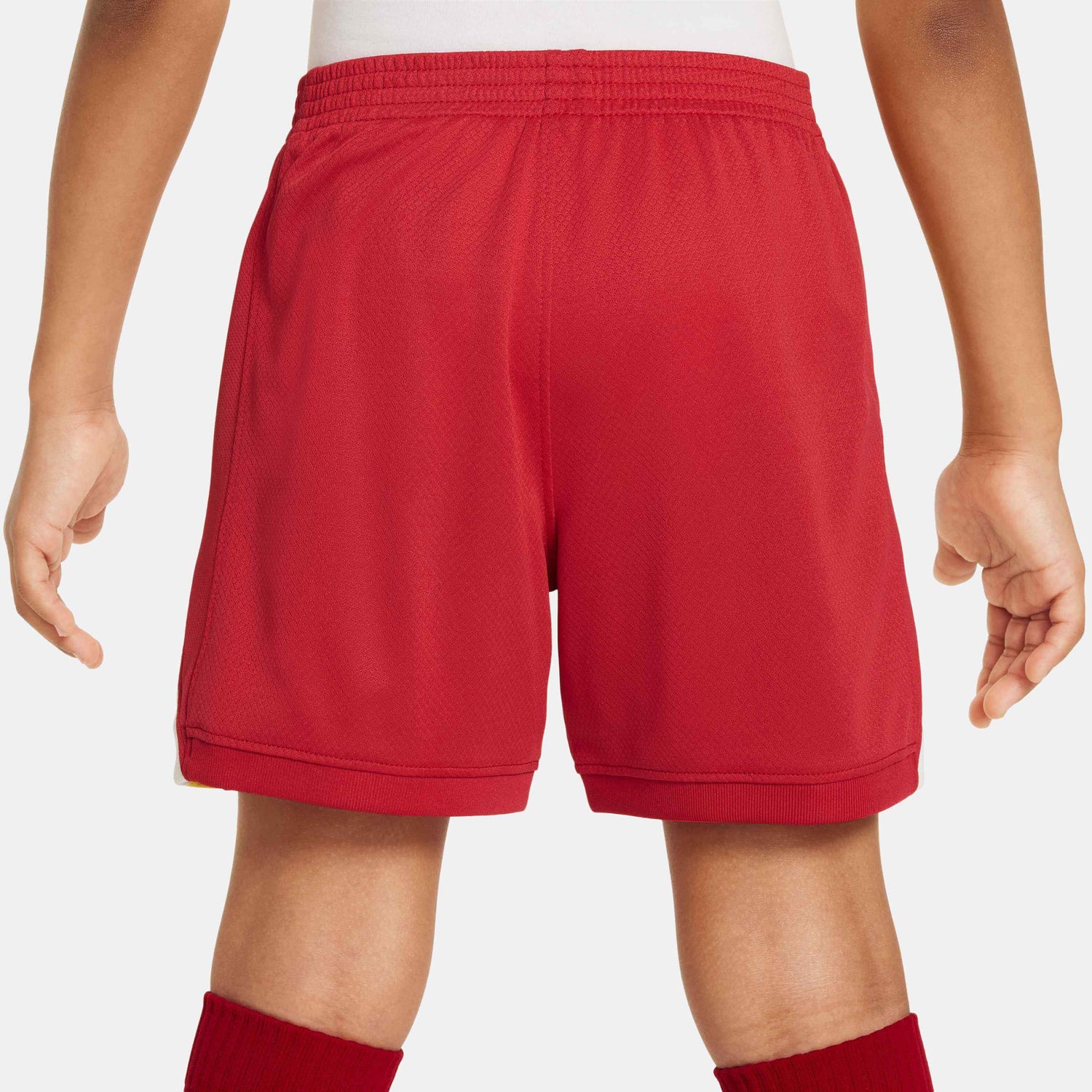 Nike 2024-25 Liverpool Little Kids' Stadium Home Kit (Shorts - Back)
