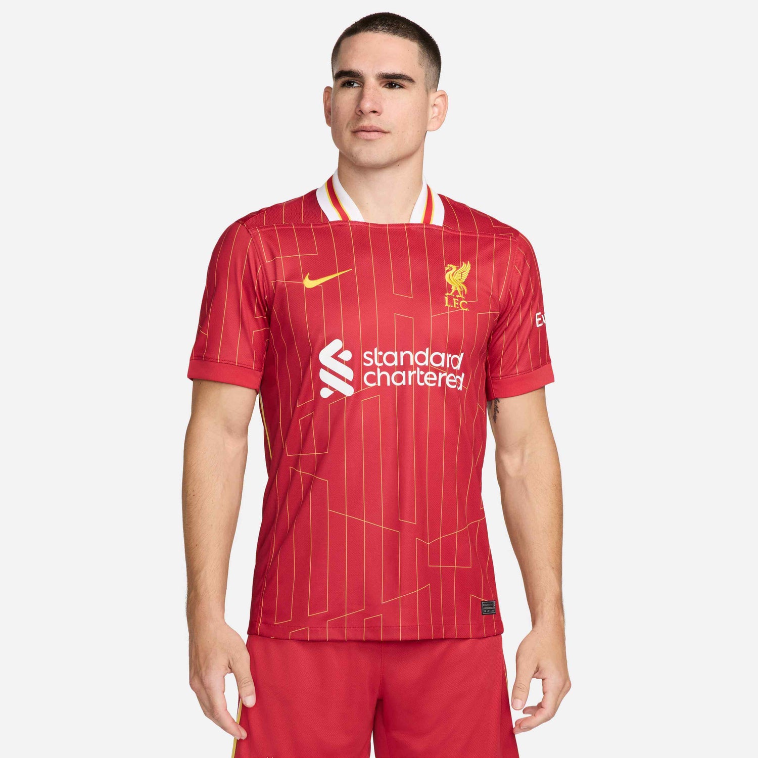 Nike 2024-25 Liverpool Men's Stadium Home Jersey (Model - Front)