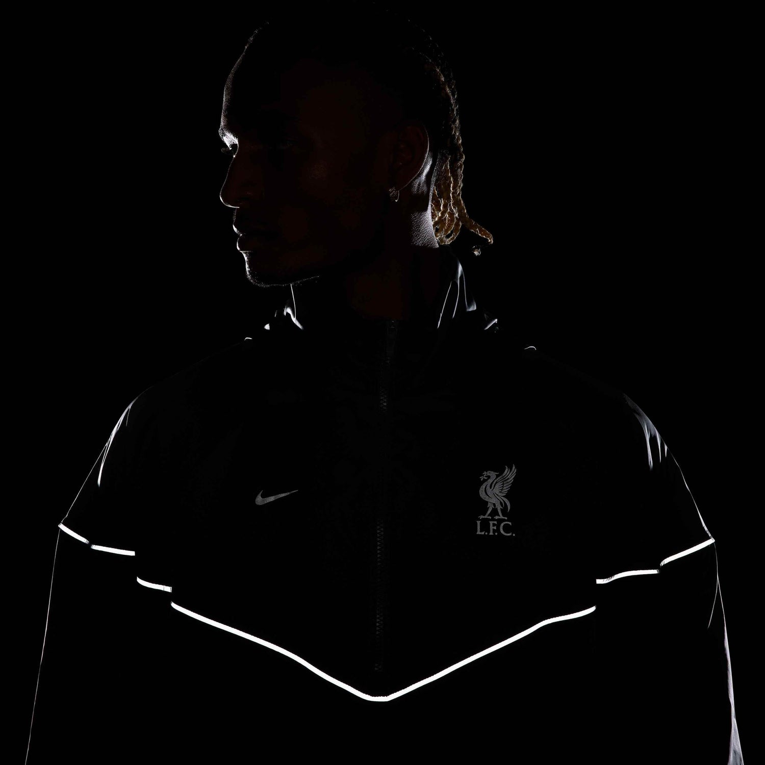 Nike 2024-25 Liverpool Men's Windrunner Anorak Jacket (Detail 5)