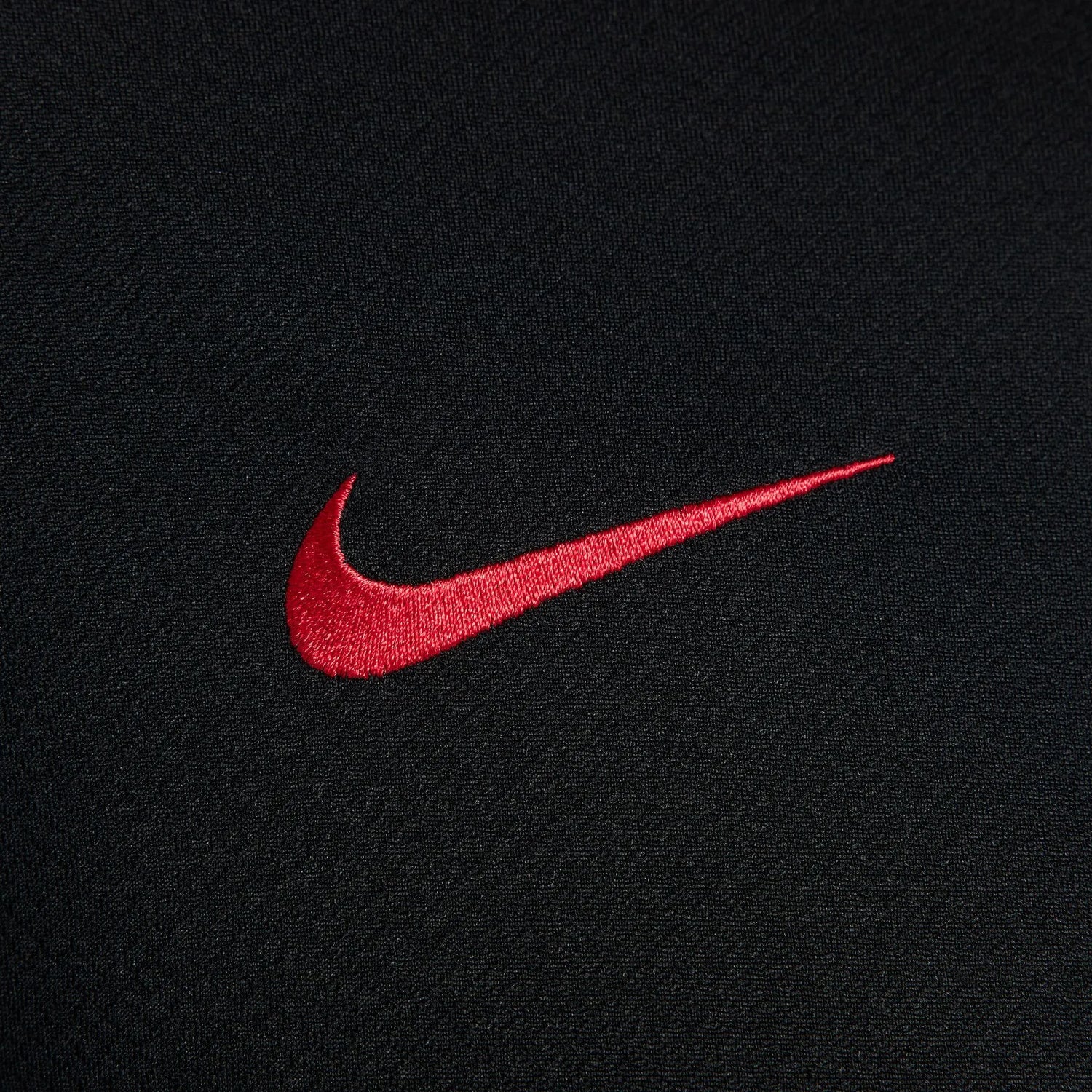 Nike 2025 Liverpool Men's Strike Training Jersey Black/Coconut Milk/Gym Red (Detail 3)