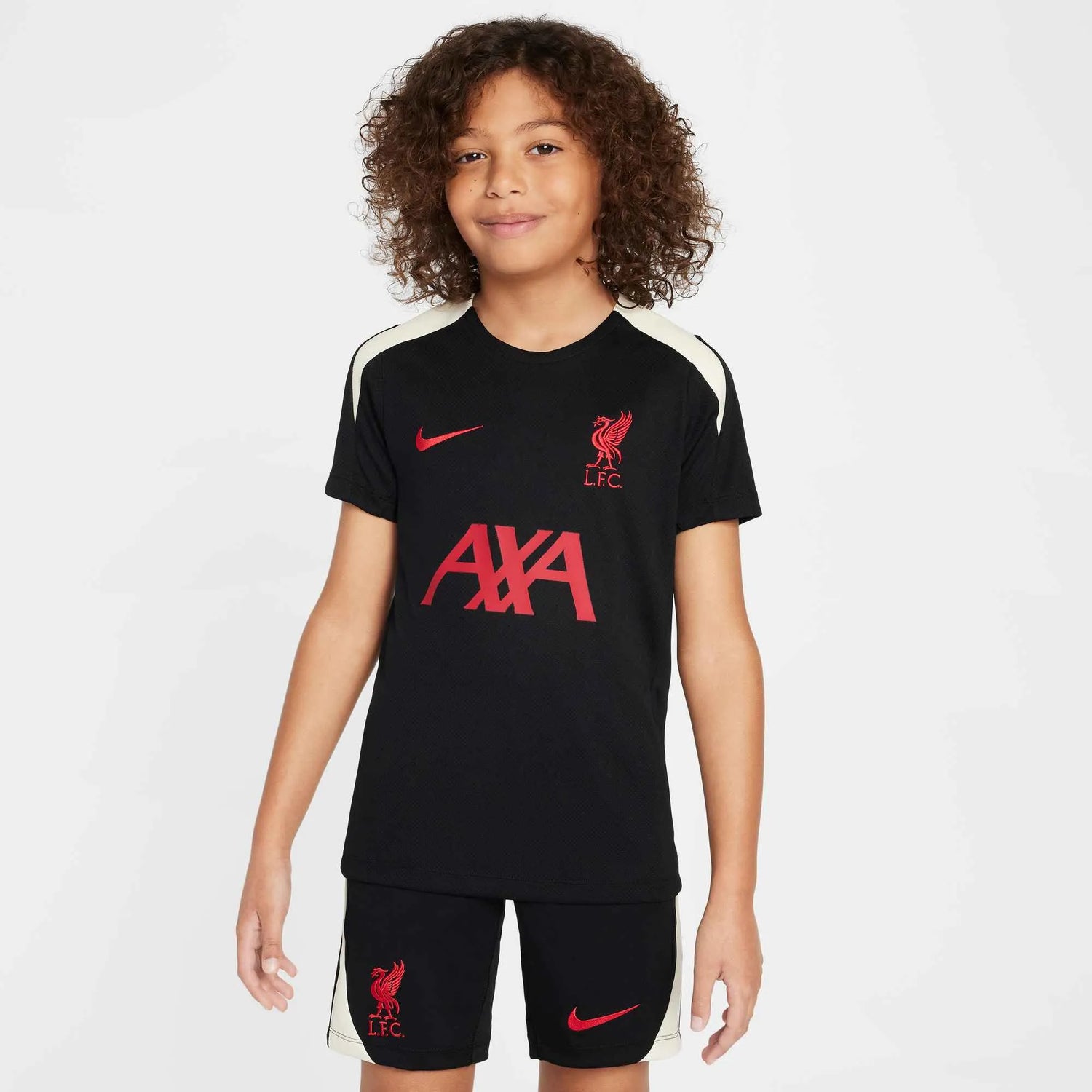 Nike 2025 Liverpool Youth Strike Soccer Jersey (Model - Front)