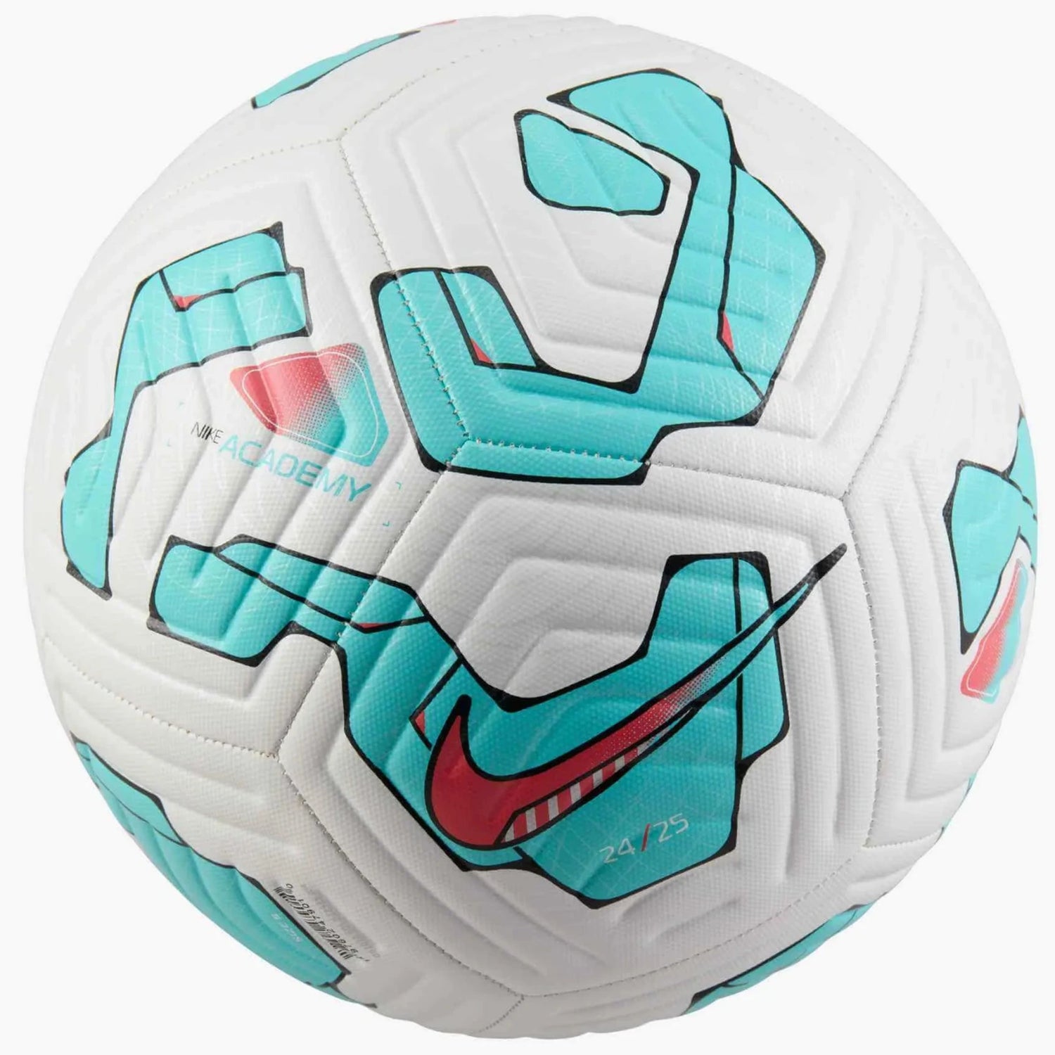 Nike FA24 Academy Ball White/Durora Green/Ember Glow (Front)